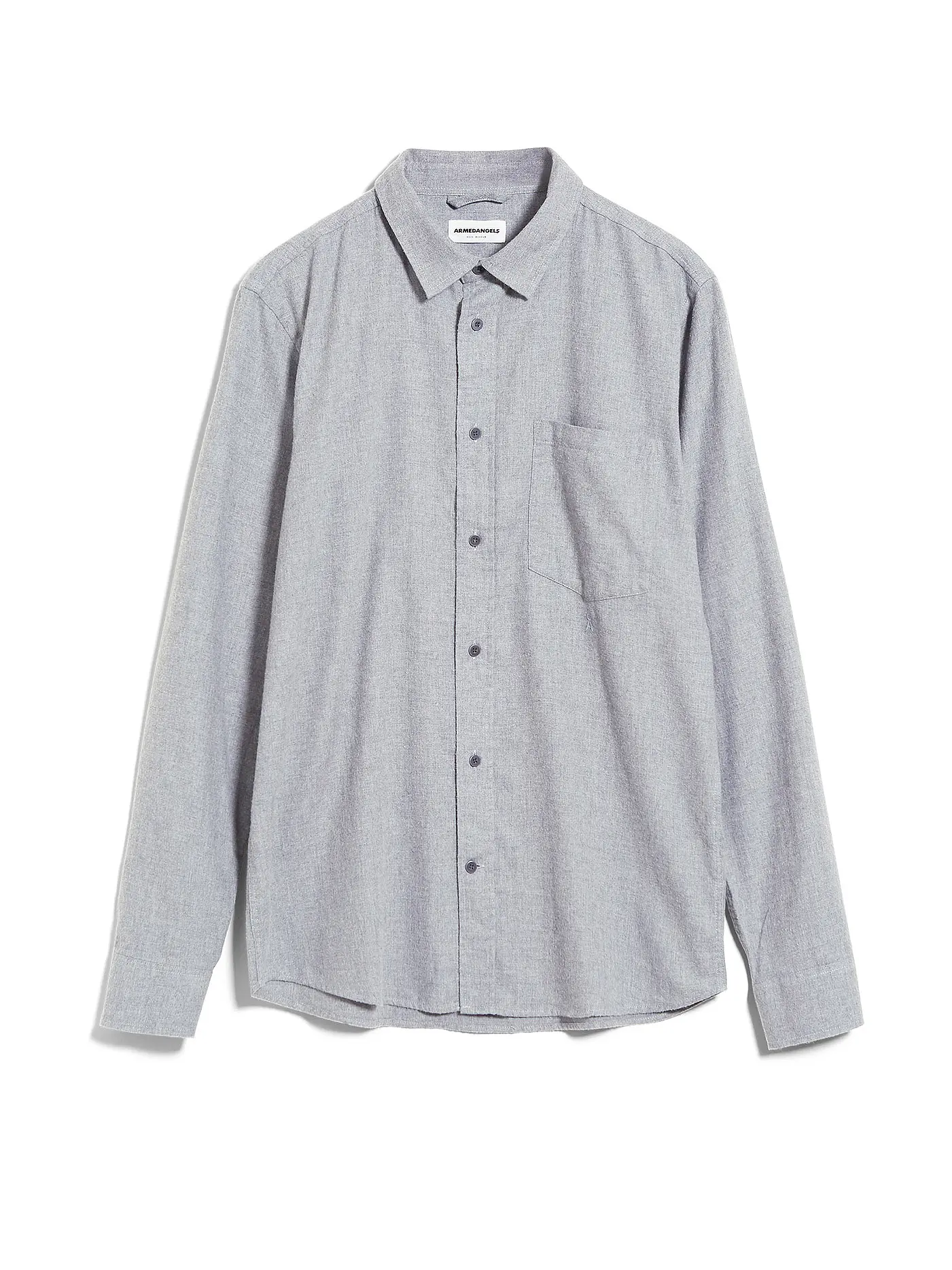 ARMEDANGELS | Hemd Regular Fit BODAA | grau